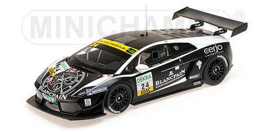 SCALE MODEL COMPATIBLE WITH LAMBORGHINI GALLARDO LP 600 ADAC GT MASTERS 2011 HAYEK-KOX 1:18 MINICHAMPS PM151111124