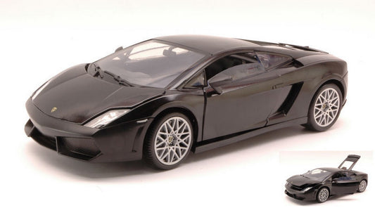 SCALE MODEL COMPATIBLE WITH LAMBORGHINI GALLARDO LP560-4 2008 BLACK 1:18 MOTORMAX MTM79152BK