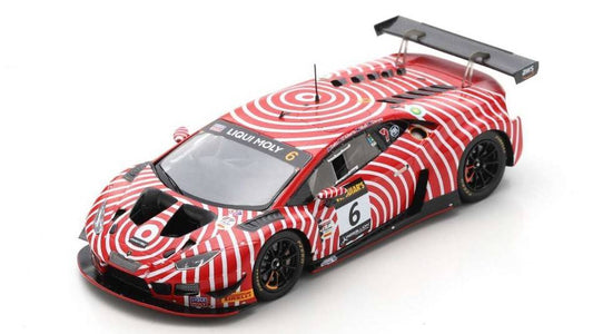 SCALE MODEL COMPATIBLE WITH LAMBORGHINI HURACA GT3 N.6 5th 12 H BATHURST 2022 D'ALBERTO-WALL-DEITZ-D SPARK MODEL AS063
