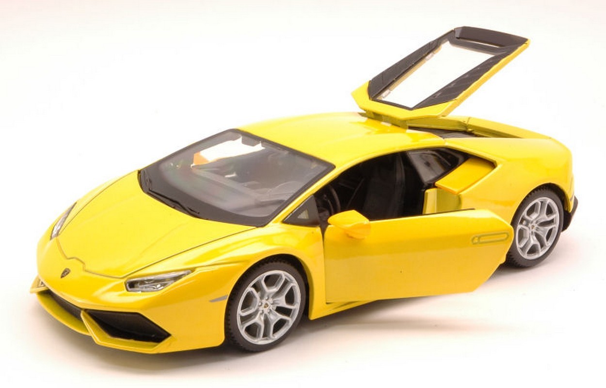 SCALE MODEL COMPATIBLE WITH LAMBORGHINI HURACAN 2014 YELLOW 1:24 MAISTO MI31509Y