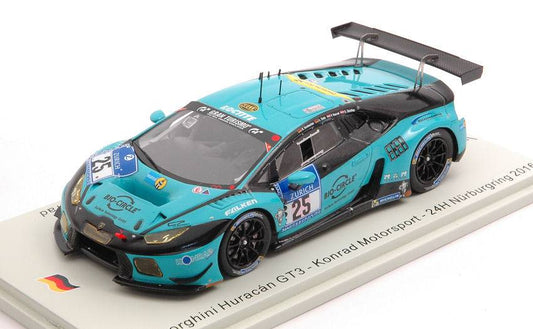 SCALE MODEL COMPATIBLE WITH LAMBORGHINI HURACAN GT3 N.25 24 H NURBURGR.2016 STOLZ-KONRAD-ZOC.-F.1:43 SPARK MODEL SG573