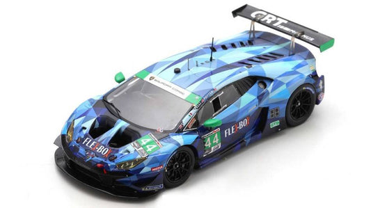 SCALE MODEL COMPATIBLE WITH LAMBORGHINI HURACAN GT3 N.44 2nd GTD CLASS 24 H DAYTONA 2020 LALLY-POTTE SPARK MODEL US124
