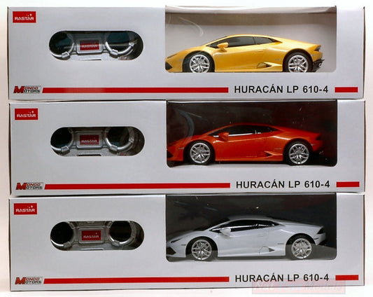SCALE MODEL COMPATIBLE WITH LAMBORGHINI HURACAN RADIO CONTROL 1:24 MONDO MOTORS MM63303
