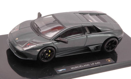 SCALE MODEL COMPATIBLE WITH LAMBORGHINI MURCIELAGO LP 640 2006 GRAY 1:43 HOT WHEELS HWP4883
