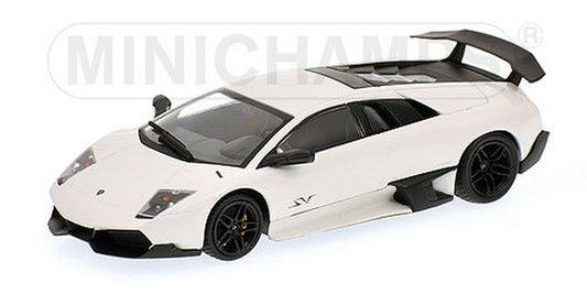 SCALE MODEL COMPATIBLE WITH LAMBORGHINI MURCIELAGO LP-670-4 SV WHITE 1:43 MINICHAMPS PM400103941