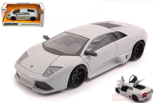 SCALE MODEL COMPATIBLE WITH LAMBORGHINI MURCIELAGO LP640 2017 GLOSSY GRAY 1:24 JADA TOYS JADA32274