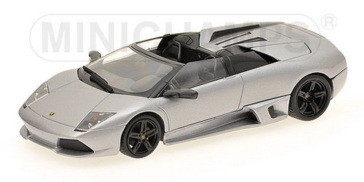 SCALE MODEL COMPATIBLE WITH LAMBORGHINI MURCIELAGO LP640 ROADSTER 2006 GRAY METALLIC 1:43 MINICHAMPS PM400103931