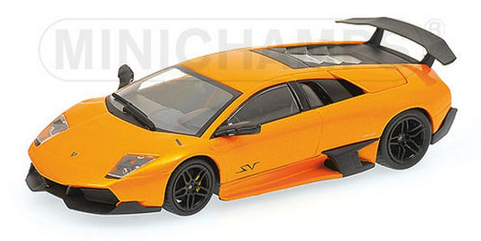 SCALE MODEL COMPATIBLE WITH LAMBORGHINI MURCIELAGO LP670-4 SV 2009 ORANGE METALLIC 1:43 MINICHAMPS PM400103942