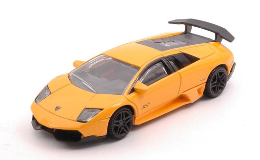 SCALE MODEL COMPATIBLE WITH LAMBORGHINI MURCIELAGO LP670-4 SV YELLOW/BLACK 1:43 RASTAR RAT39500Y