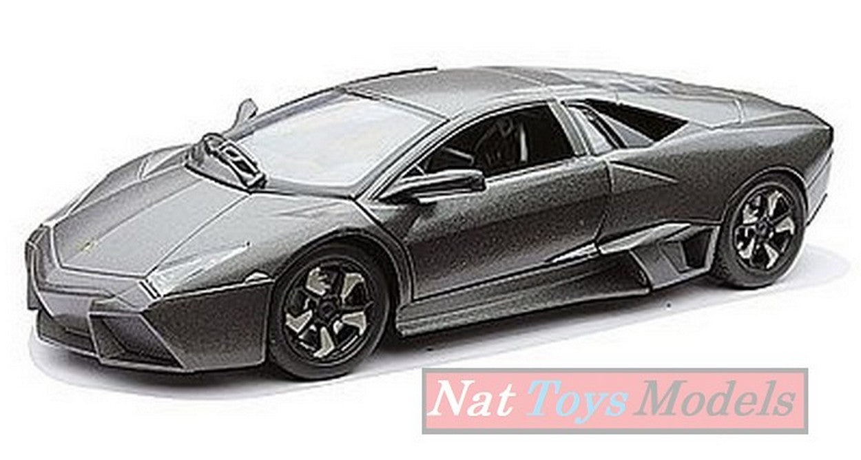 SCALE MODEL COMPATIBLE WITH LAMBORGHINI REVENTON 2007 GRAY 1:24 NEW RAY NY71066S