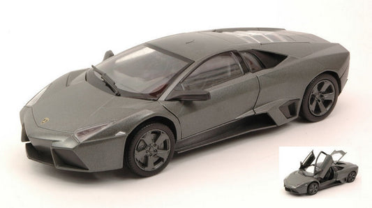 SCALE MODEL COMPATIBLE WITH LAMBORGHINI REVENTON 2008 GRAY MATT 1:24 MOTORMAX MTM73364GY