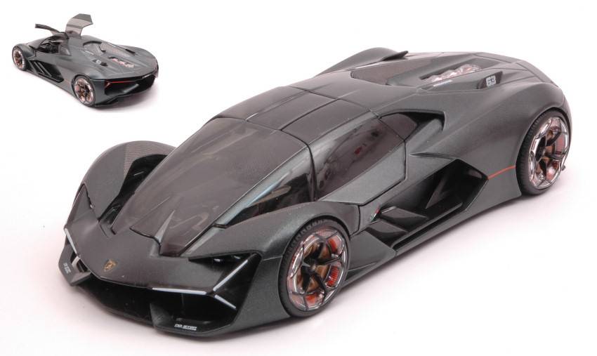 SCALE MODEL COMPATIBLE WITH LAMBORGHINI TERZO MILLENNIO 2019 SILVERGUN 1:24 BURAGO BU21094Z