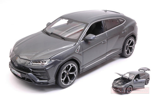 MODELLINO IN SCALA COMPATIBILE CON LAMBORGHINI URUS 2018 SILVERGUN 1:18 BURAGO BU11042SG