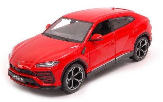 MODELLINO IN SCALA COMPATIBILE CON LAMBORGHINI URUS RED 1:24 MAISTO MI31519R