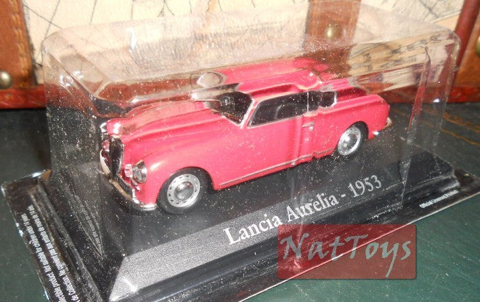 modellino editoria Lancia Aurelia 1953 RBA Auto Indimenticabili Unforgettable Car DIE CAST 1:43