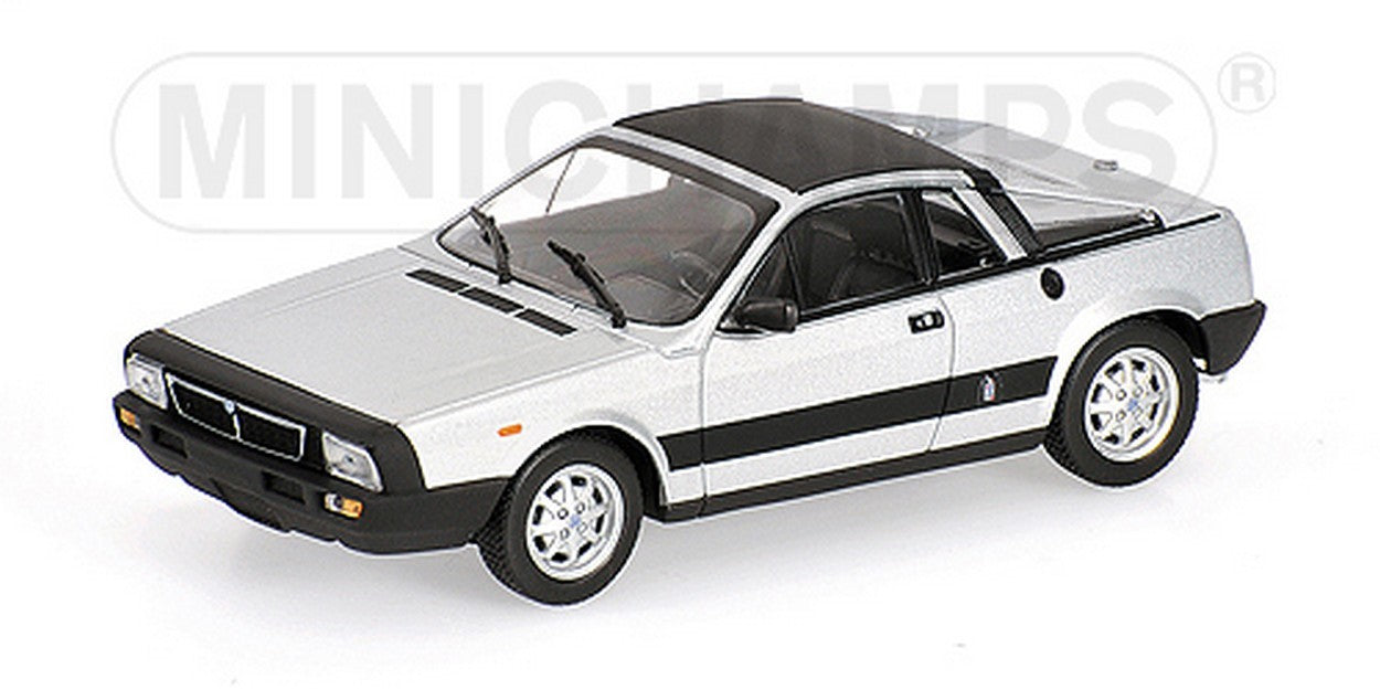 SCALE MODEL COMPATIBLE WITH LANCIA BETA MONTECARLO 1980 SILVER 1:43 MINICHAMPS PM400125761
