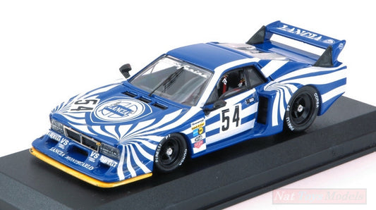 SCALE MODEL COMPATIBLE WITH LANCIA BETA MONTECARLO N.54 4th 6 H SILVERSTONE 1980 ROHRL-ALBORETO 1:43 BEST MODEL BT9755