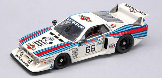 SCALE MODEL COMPATIBLE WITH LANCIA BETA MONTECARLO N.65 8th LM 1981 ALBORETO-CHEEVER-FACETTI 1:43 BEST BT9352