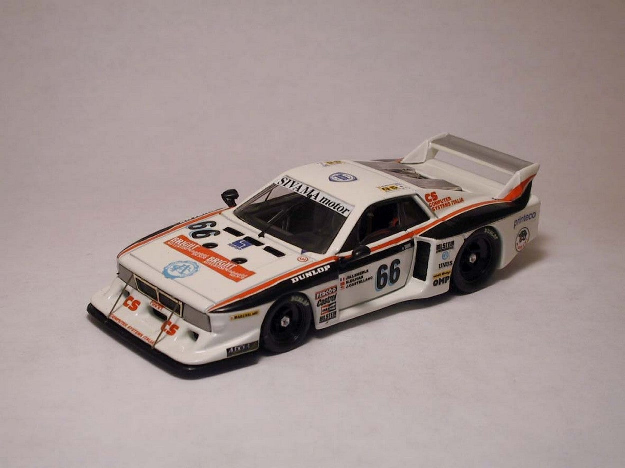 SCALE MODEL COMPATIBLE WITH LANCIA BETA MONTECARLO N.66 12th LM 1982 LEMERLE-OLIVAR-CASTELLANO 1:43 BEST MODEL BT9212