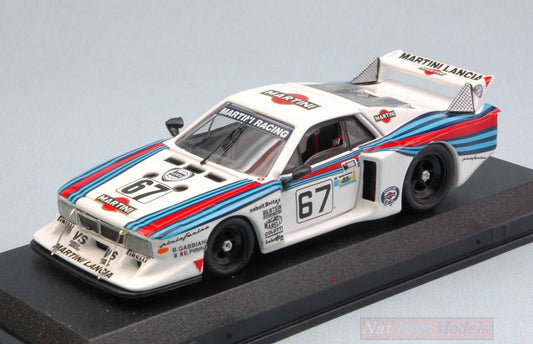 SCALE MODEL COMPATIBLE WITH LANCIA BETA MONTECARLO N.67 47th LM 1981 GABBIANI-PIRRO 1:43 BEST BT9307