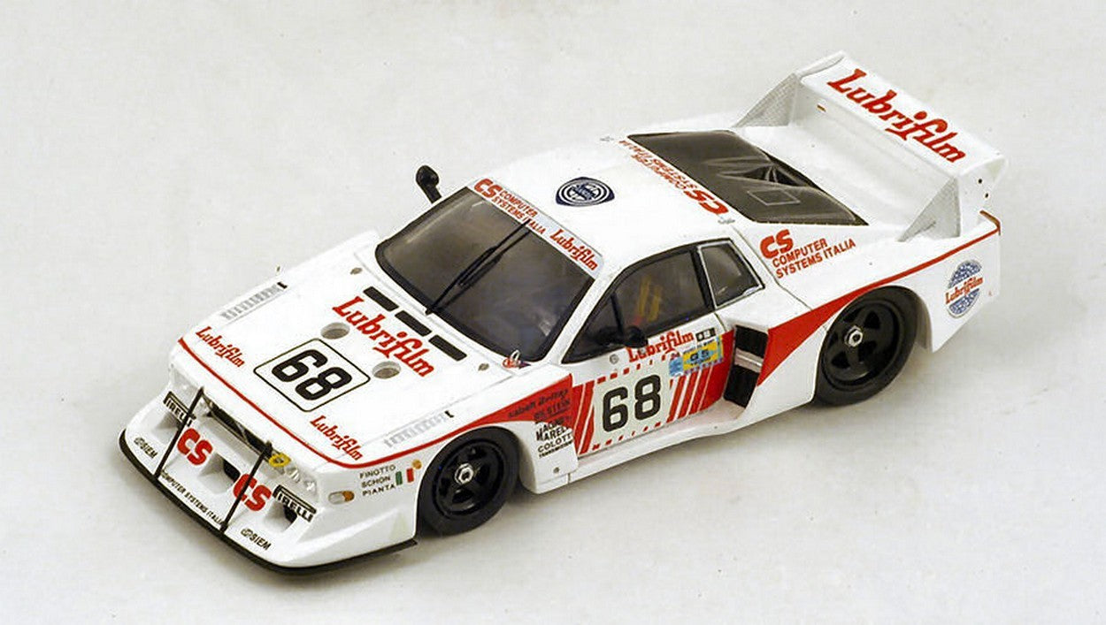 MODELE REDUIT COMPATIBLE AVEC LANCIA BETA MONTECARLO TURBO N.68 14ème LM 1981 FINOTTO-PIANTA-SCHON 1:43 SPARK MODEL S1895