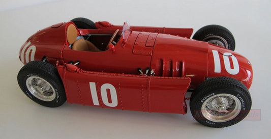 SCALE MODEL COMPATIBLE WITH LANCIA D50 E.CASTELLOTTI 1955 N.10 2nd PAU GRAND PRIX 1:18 CMC CMC178