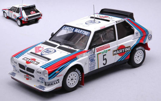 SCALE MODEL COMPATIBLE WITH LANCIA DELTA S4 N.5 RALLY SAN REMO 1986 BIASION-SIVIERO 1:24 IXO MODEL 24RAL022B
