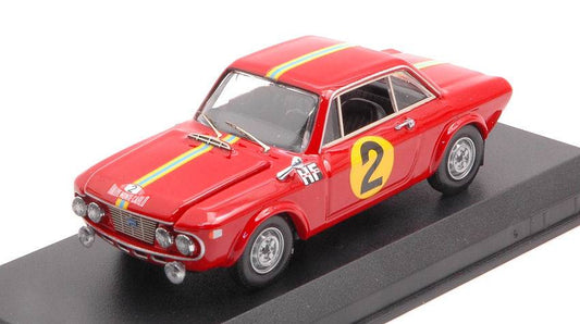 MODELE REDUIT COMPATIBLE AVEC LANCIA FULVIA 1.3 COUPE' HF N.2 MONTE CARLO 1967 MUNARI-HARRIS 1:43 MEILLEUR MODELE BT9818