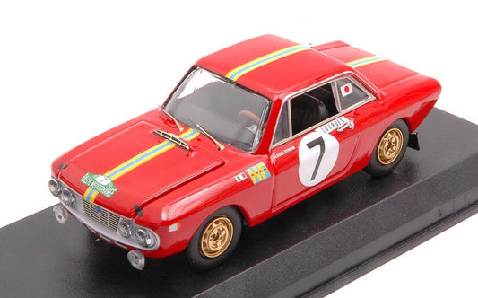 SCALE MODEL COMPATIBLE WITH LANCIA FULVIA 1.3 COUPE' HF WINNER R.MEDITERRANEE 1969 KALLSTROM-GUNNAR BEST MODEL BT9803
