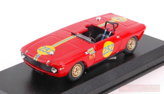 SCALE MODEL COMPATIBLE WITH LANCIA FULVIA F&amp;M SP.HF N.232 RET.TARGA FLORIO 1969 MAGLIOLI-PINTO 1:43 BEST MODEL BT9743