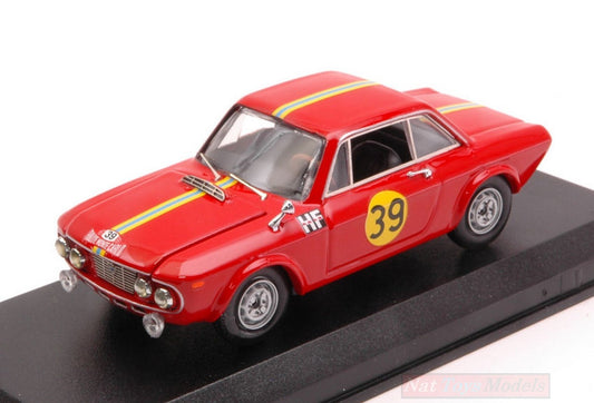 SCALE MODEL COMPATIBLE WITH LANCIA FULVIA HF N.39 2nd MONTE CARLO 1967 O.ANDERSSON-J.DAVENPORT 1:43 BEST MODEL BT9664