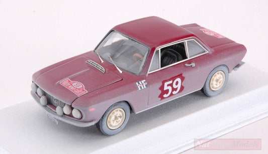 SCALE MODEL COMPATIBLE WITH LANCIA FULVIA HF N.59 WINN.CLASS MONTE CARLO 1966 CELLA-LOMBARDINI 1:43 BEST MODEL BT9739
