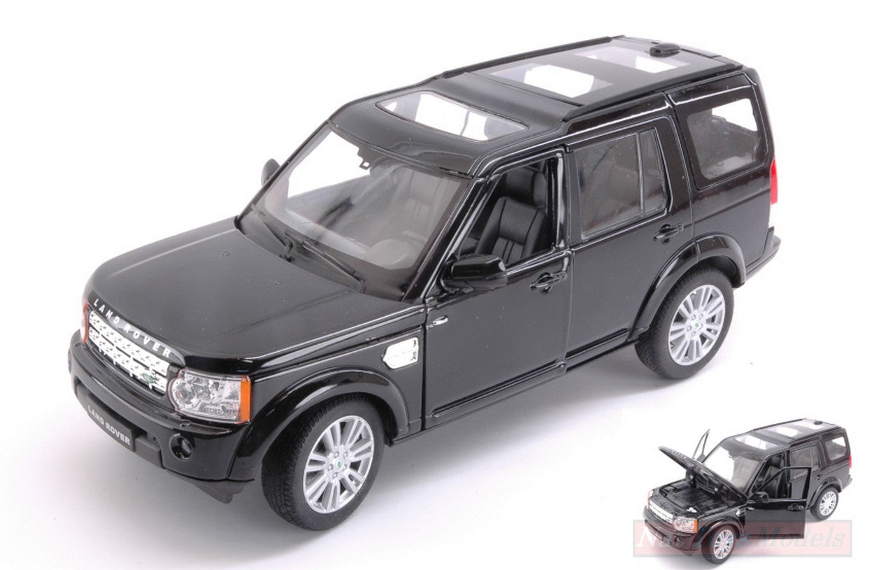 SCALE MODEL COMPATIBLE WITH LAND ROVER DISCOVERY 2010 BLACK 1:24-27 WELLY WE24008BK
