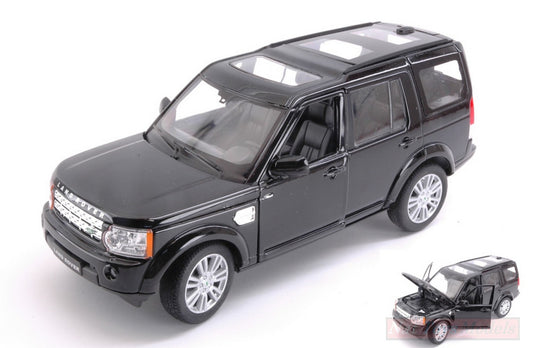 SCALE MODEL COMPATIBLE WITH LAND ROVER DISCOVERY 2010 BLACK 1:24-27 WELLY WE24008BK