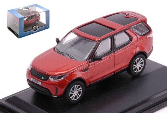 SCALE MODEL COMPATIBLE WITH LAND ROVER DISCOVERY 5 ORANGE METALLIC 1:76 OXFORD OXF76DIS5004