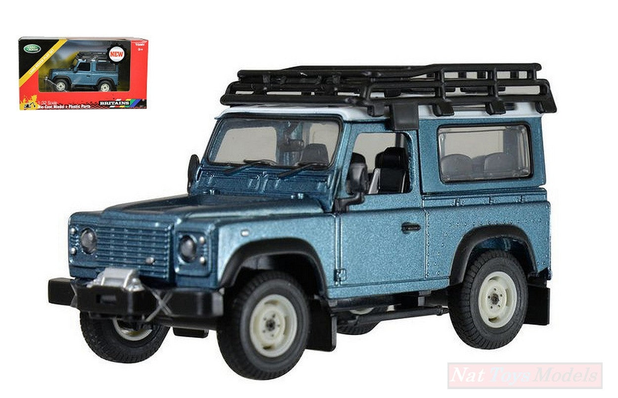 MODELLINO IN SCALA COMPATIBILE CON LAND ROVER PLAYSET 1:32 BRITAINS LC43217