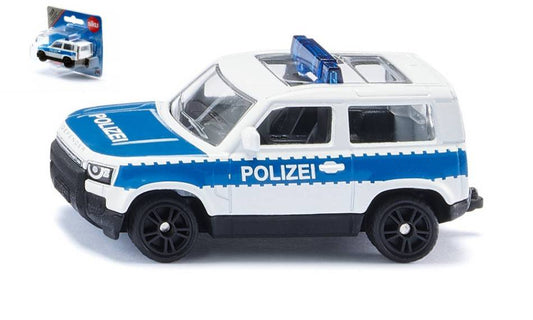 SCALE MODEL COMPATIBLE WITH LAND ROVER POLICE BLISTER 78x36x35 SIKU SK1569
