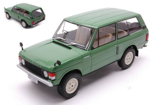 SCALE MODEL COMPATIBLE WITH LAND ROVER RANGE ROVER 1970 GREEN RHD 1:24 WHITEBOX WB124171