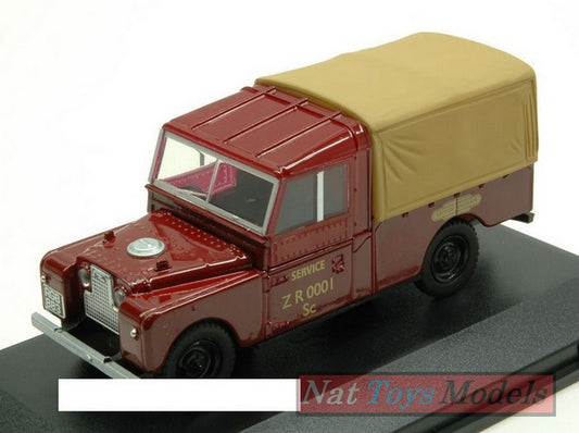 SCALE MODEL COMPATIBLE WITH LAND ROVER SERIES 1 109 BRITISH RAILWAYS 1:43 OXFORD OXFLAN110900