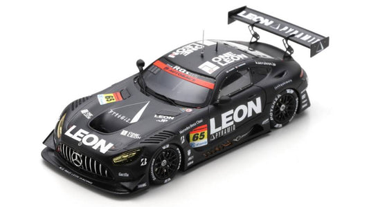 SCALE MODEL COMPATIBLE WITH LEON PYRAMID AMG N.65 GT300 SUPER GT 2022 N.GAMOU-T.SHINOHARA 1:43 SPARK MODEL SGT040