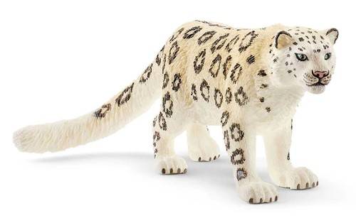 MODELLINO IN SCALA COMPATIBILE CON LEOPARDO DELLE NEVI
 SCHLEICH SCH14838 MODEL