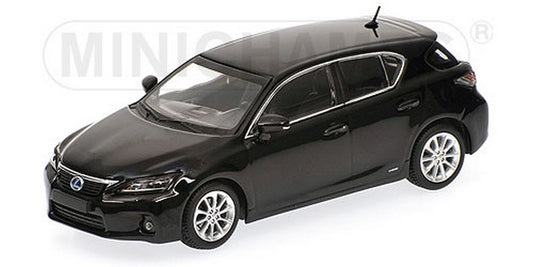 SCALE MODEL COMPATIBLE WITH LEXUS CT200H 2010 BLACK 1:43 MINICHAMPS PM410166000