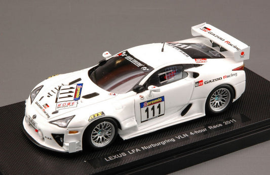 MODÈLE RÉDUIT COMPATIBLE AVEC LEXUS LFA N.111 NURBURGRING VLN RACE 2011 1:43 EBBRO EB44629