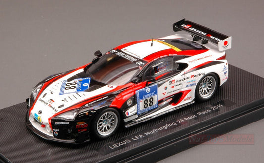SCALE MODEL COMPATIBLE WITH LEXUS LFA N.88 24 H NURBURGRING 2011 1:43 EBBRO EB44635