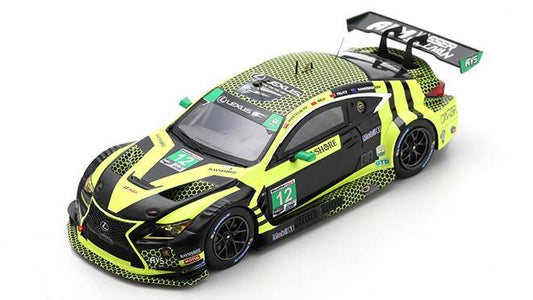 SCALE MODEL COMPATIBLE WITH LEXUS RC F GT3 N.12 24 H DAYTONA 2020 BELL-TELITZ-MONTECALVO-GISBER.1:43 SPARK MODEL US131