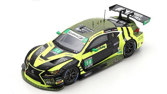 SCALE MODEL COMPATIBLE WITH LEXUS RC F GT3 N.14 24 H DAYTONA 2020 CHASE-BUSCH-QUESADA-HAWKS.1:43 SPARK MODEL US129