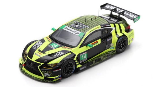 SCALE MODEL COMPATIBLE WITH LEXUS RC F N.14 24 H DAYTONA 2021 TELITZ-GAVIN-KIRKWOOD-HAWKSWORTH 1:43 SPARK MODEL US289