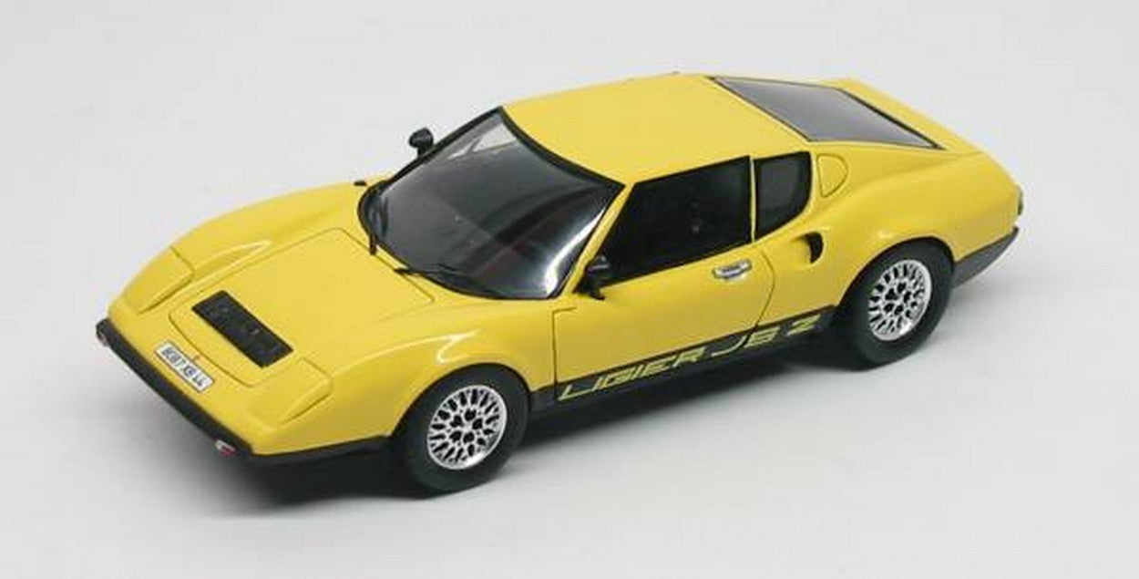 MODELLINO IN SCALA COMPATIBILE CON LIGIER JS 02 1972 YELLOW 1:43 SPARK MODEL S0558