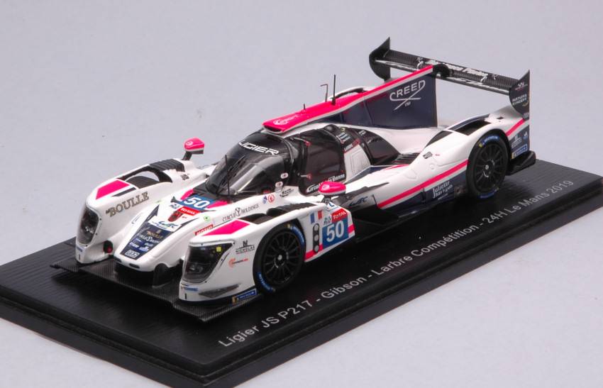 SCALE MODEL COMPATIBLE WITH LIGIER JS P217 N.50 LM 2019 E.CREED-R.RICCI-N.BOULLE 1:43 SPARK MODEL S7927