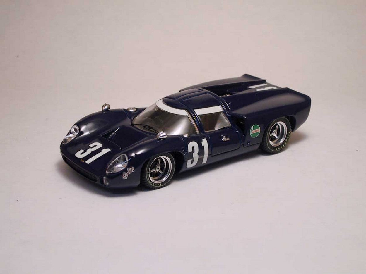 MODELE REDUIT COMPATIBLE AVEC LOLA T 70 COUPE N.31 10ème 1000 KM SPA 1968 EPSTEIN-LIDDELL 1.43 MEILLEUR MODELE BT9158